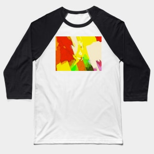 Joy Of Colors. Abstract live colors design Baseball T-Shirt